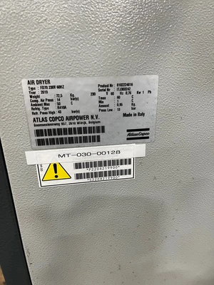 USED 2009 KAESER    SIGMA,  GERMANY, ATLAS COPCO ASD-25   SIGMA