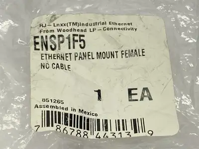 NEW MOLEX ETHERNET PANEL MOUNT CONNECTOR CAT5E RJ45