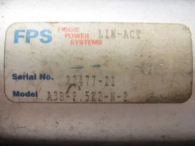 Used FPS _UNKNOWN_ Pneumatic Cylinders | Arrow Industrial #633495