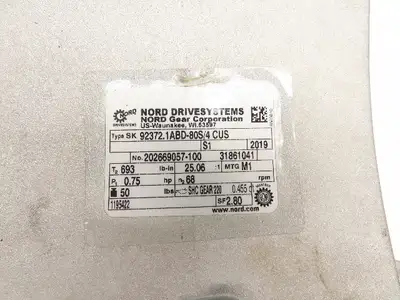 Used NORD _UNKNOWN_ Speed Reducers Indiana US | Arrow Industrial #1408825