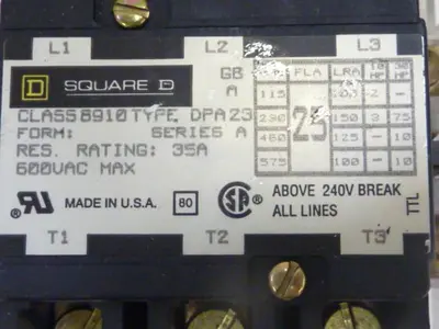 USED SQUARE D 8910-DPA23