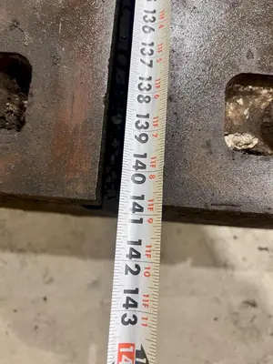 6' X 12' BAY CAST T-SLOT STEEL FLOOR PLATE: STOCK #21667
