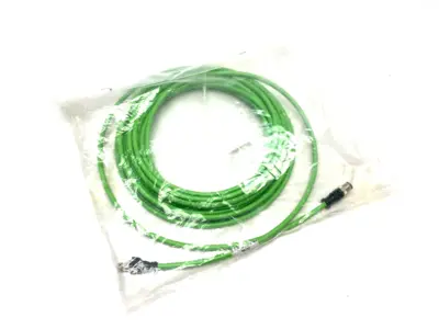 USED DATALOGIC ETHERNET CABLE M12-IP67 10M LENGTH