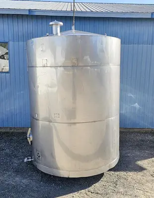 Used 3400 Gallon Tank, Stainless Steel