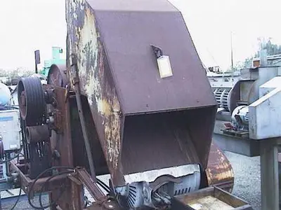 Mill, Hog, Hydro-Flaker, Carbon Steel, 100 HP #S479970