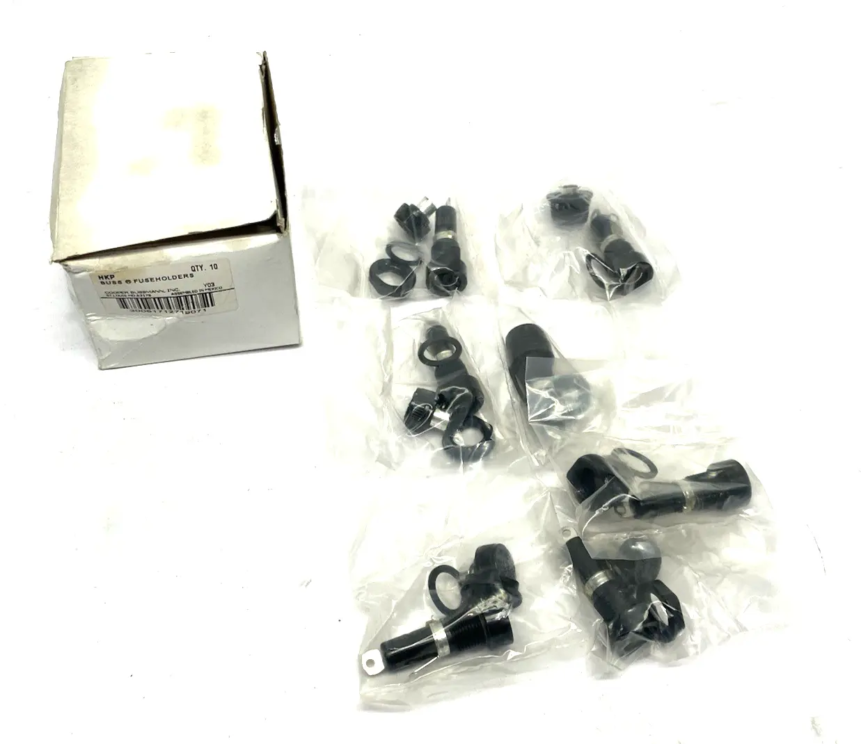 USED COOPER BUSSMANN PANEL MOUNT BUSS FUSEHOLDERS