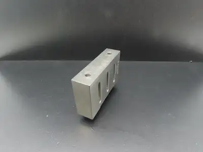 Sonics A09893HRN Ultrasonic Welding Horn Slotted Plate 4"x2.4"x1"