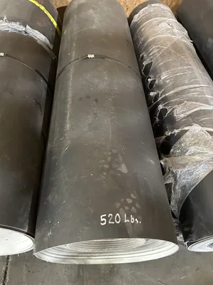 New 6 Rolls 59.5″ Smooth Top Rubber Conveyor Belt 3mm x Approx. 700′