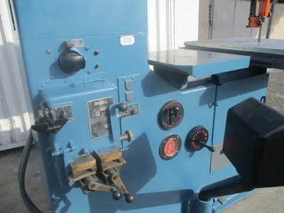 36" x 12" DoAll, vertical vari-speed all material cutting bandsaw with power table