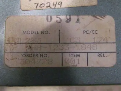 CCI Electric Counters & Controls SU233SP