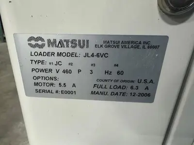 USED 2006 MATSUI JL4-6VC
