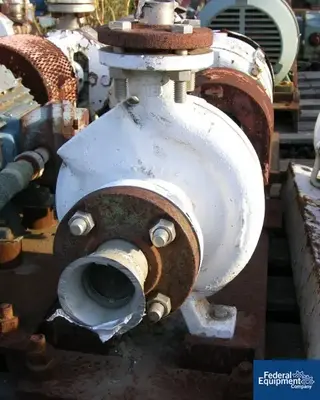 USED Durco 1.5" X 1" X 6" DURCO CENTRIFUGAL PUMP D4 ALLOY 5 HP