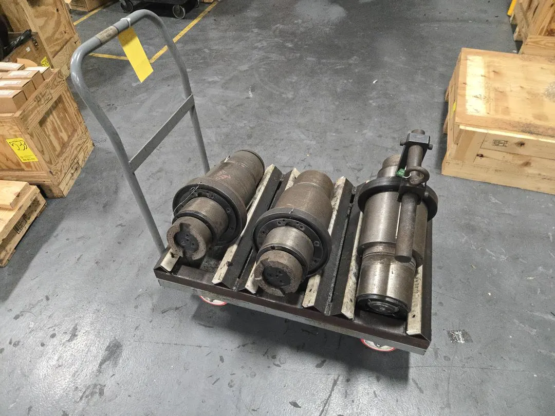 C4520 Grinder Grind Wheel Spindle on Cart