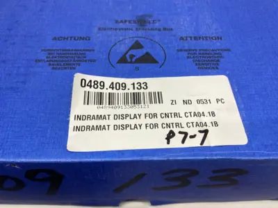 USED INDRAMAT, BOSCH REXROTH OPERATOR INTERFACE CONTROL KEYPAD CTA04.1B