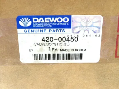 NEW DAEWOO 420-00450 VALVE JOYSTICK LEFT 42000450