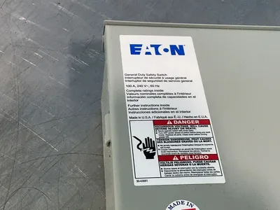 Used EATON DG223NRB Disconnects Ohio US | HGR 24 #1272623