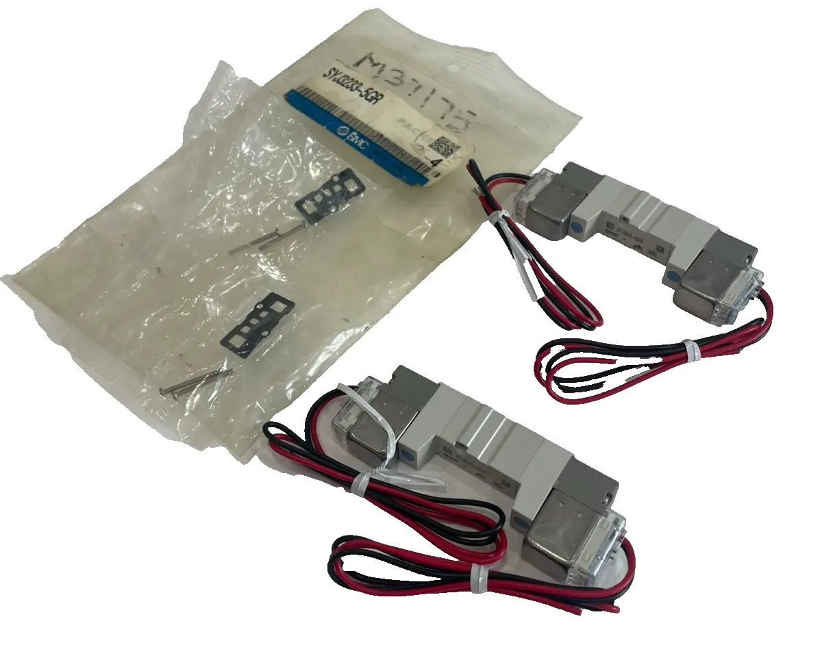 NEW LOT OF 2 SMC SYJ3233-5GR SOLENOID VALVE SYJ32335GR