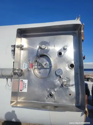 Used Crepaco 50,000 Gallon Stainless Steel Silo | Vertical Dairy & Water Storage Tank