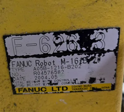 USED 2004 FANUC M-16IB/20 + R-J3IB