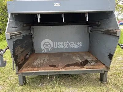 USED WASTEQUIP WQ-40 2 YARD STATIONARY