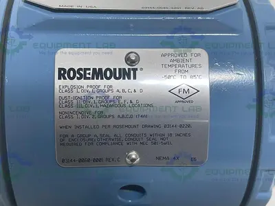 NEW ROSEMOUNT 3244MV SMART TEMPERATURE TRANSMITTER 3244MV1E5U1B4Q4X3