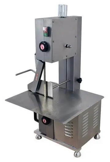 All Stainless Steel Tabletop Band Saw with 65″ Blade Length and 1 HP Motor