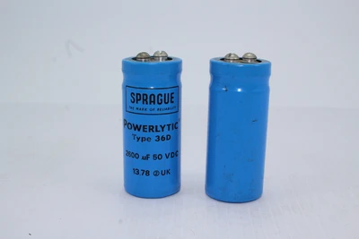 New | in-Stock Sprague Powerlytic Type 36D Misc Electrical & Power Parts California US | Davliegogo LLC #1710018