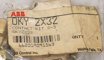 NEW ABB OKY-ZX32 CONTACT KIT 0KY-ZX32, OKYZX32, 0KYZX32