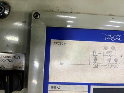 (3) Alfa-Laval EPC-50 V control units.
