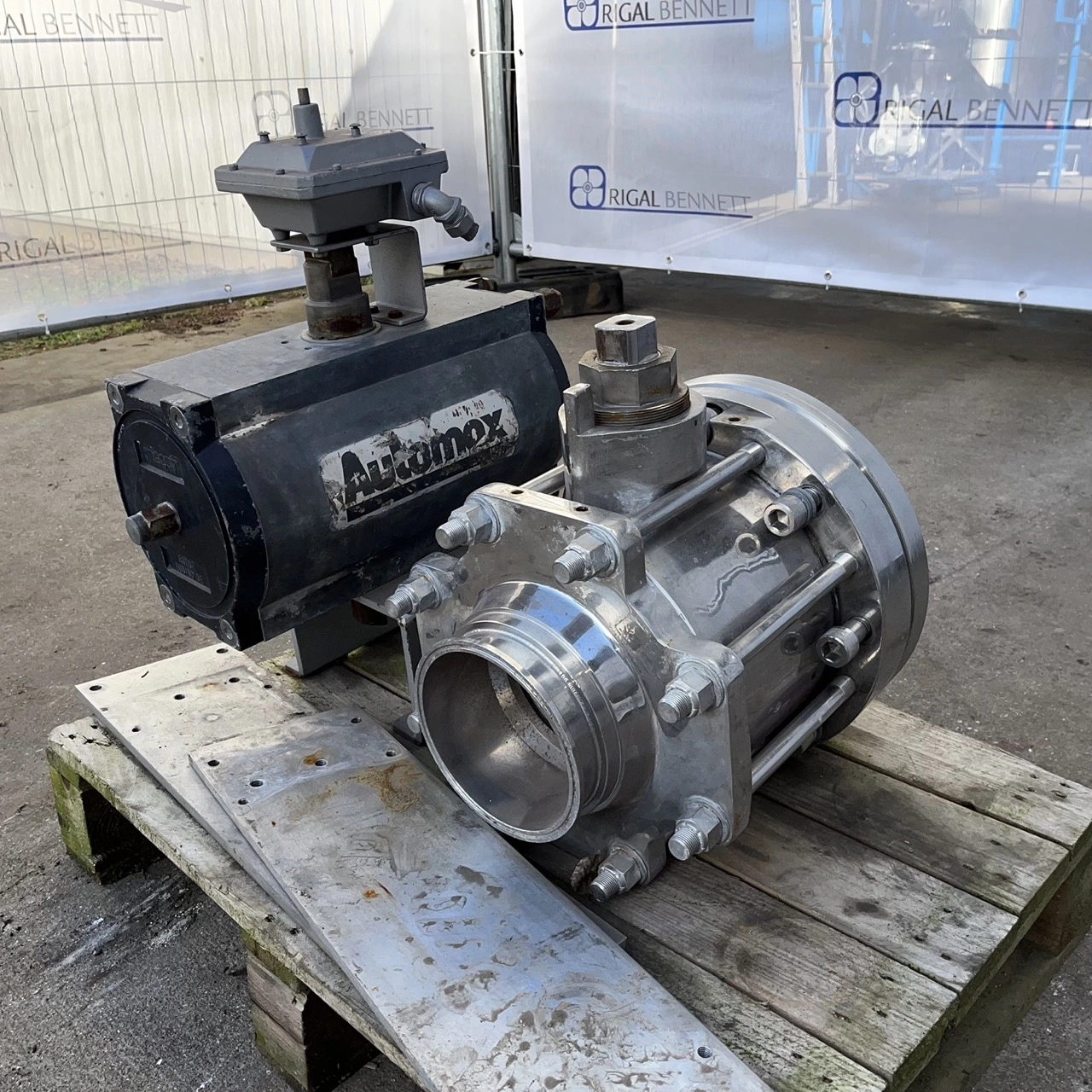 150 mm dia S/S Ball Valve