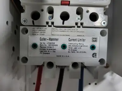 50A, 3 Pole, 600V Circuit Breaker HFD3050 Bucket for Freedom 2100 MCC Frame