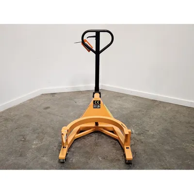 Used Global 800LB Capacity Portable Drum Lift Truck