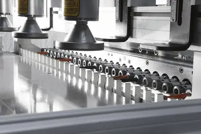MiniMax Startech 27- 3 Phase 27 Hole In-Line Boring Machine