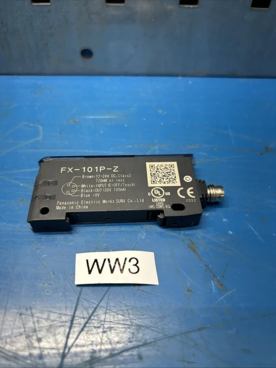 Used Panasonic FX-101P-Z Sensors Indiana US | J&J Industrial Supply #516488