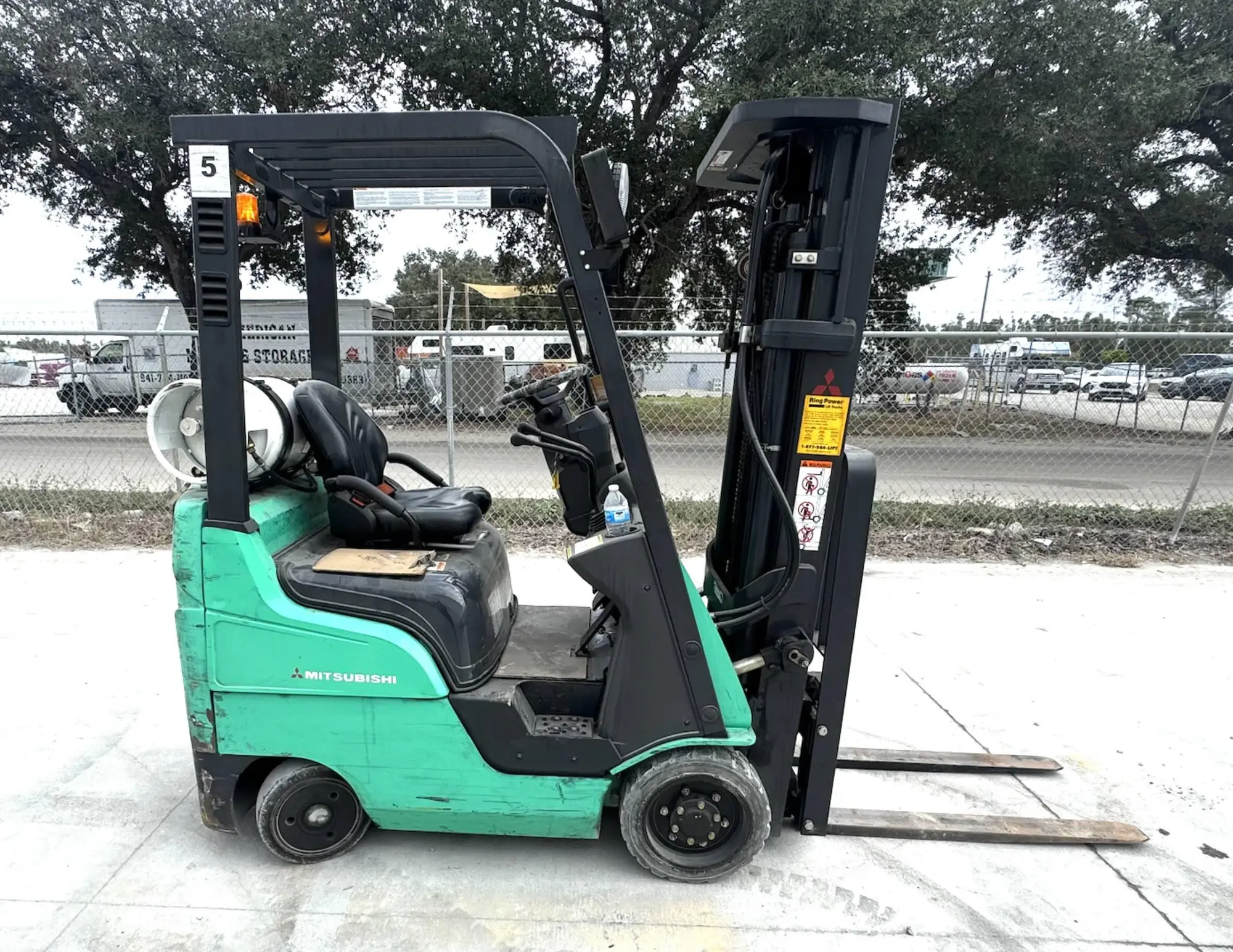 Used 2020 MITSUBISHI FGC15N Liquid Propane Forklifts Florida US | Forklift Exchange #1274622