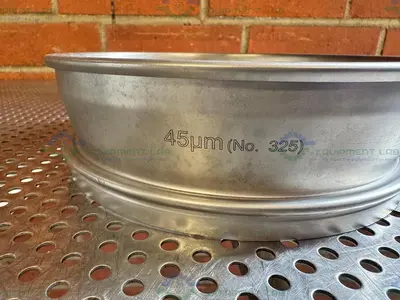 Used RETSCH SIEVE FRAME AND SCREEN, 8" DIAMETER X 2" DEEP, 45UM MESH SIZE Sieves & Sieve Shakers California US | Equipment Lab #1461705