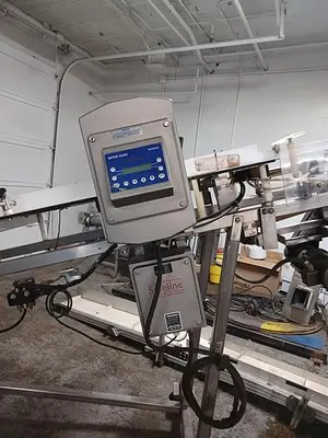 Safeline metal detector 27" x 5" opening