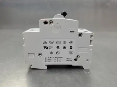 USED ABB S202-D8 S200 Miniature Circuit Breaker, 2P, 8A 230/400V