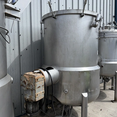 1,450L S/S BCH JKTD  Reactor / Cooker 2.2 kw