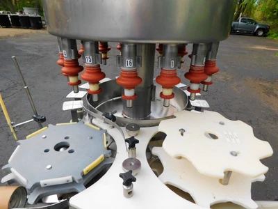 Used FEDERAL ROTARY FILLER 16 STATION Overflow Pressure Gravity Liquid Fillers New Jersey US | Champion Trading Corporation #1487210