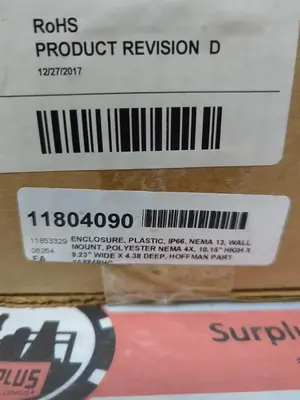 New | in-Stock HOFFMAN A884PHC Miscellaneous Equipment (Electrical & Power) Ohio US | Surplus Asset Holdings #1241594
