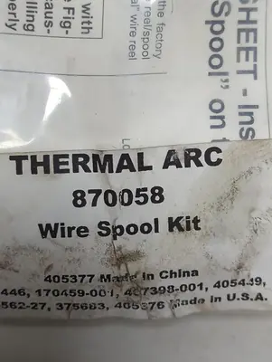 New | in-Stock THERMAL ARC 870058 Wire Spoolers Ohio US | Surplus Asset Holdings #1514619