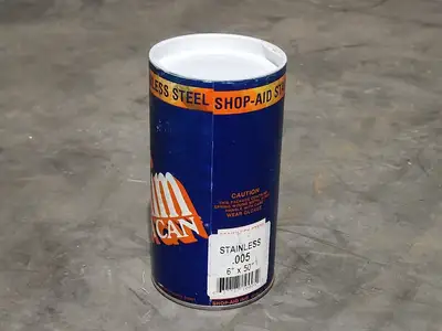 Stainless Steel Shim 0.005"x6"x50"