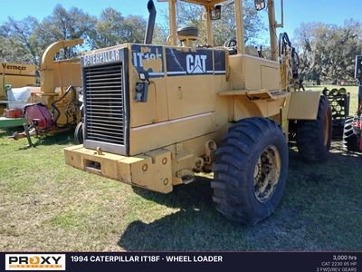 Used 1994 CATERPILLAR IT18F Wheel Loaders Florida US | Proxy Equipment #1377914
