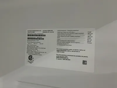 Used FRIGIDAIRE FFUE2024AWG Freezers Michigan US | Miedema Asset Management Group #1320899