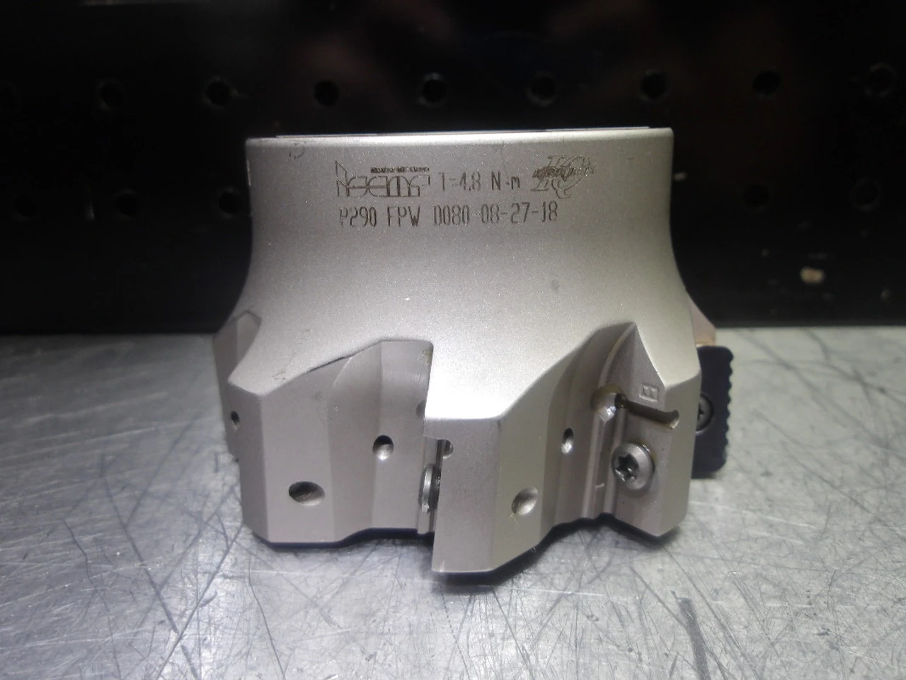 Iscar 80mm Coolant Thru Facemill 27mm Arbor P290 FPW D080-08-27-18 (LOC2678B)