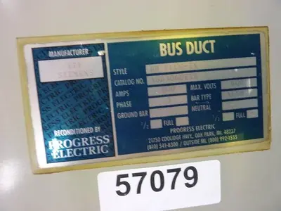 USED PROGRESSIVE ELECTRIC ABD306UETB