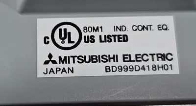 Mitsubishi QC05B Programmable Logic Controller Cable Loc 3E-17