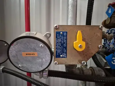 Containerized Foam Fire Suppression System w/ Deluge Valve, Potter Controls & Piping Manifold