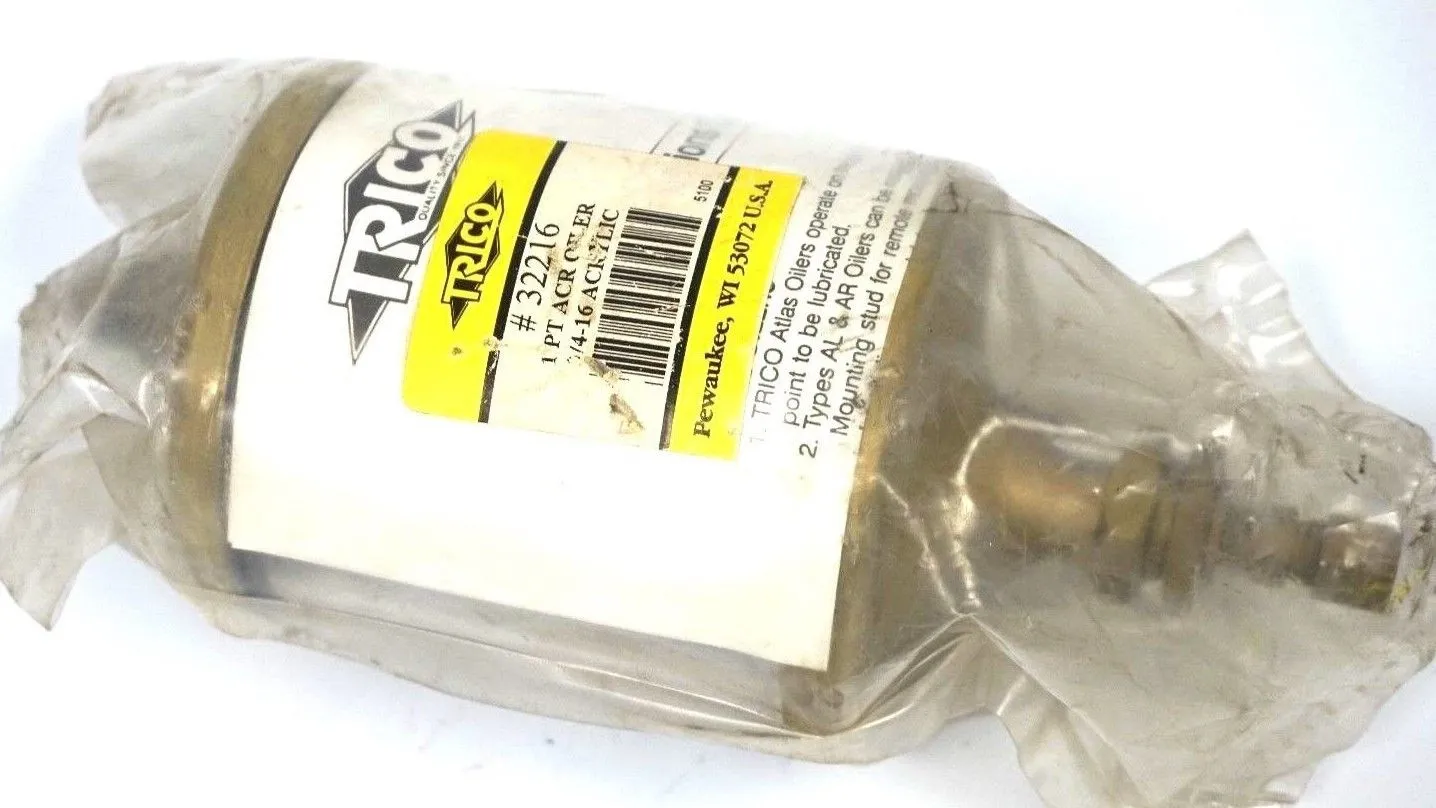 NEW TRICO 31717 1 PT AR OILER 3/8" GLASS FILTER
